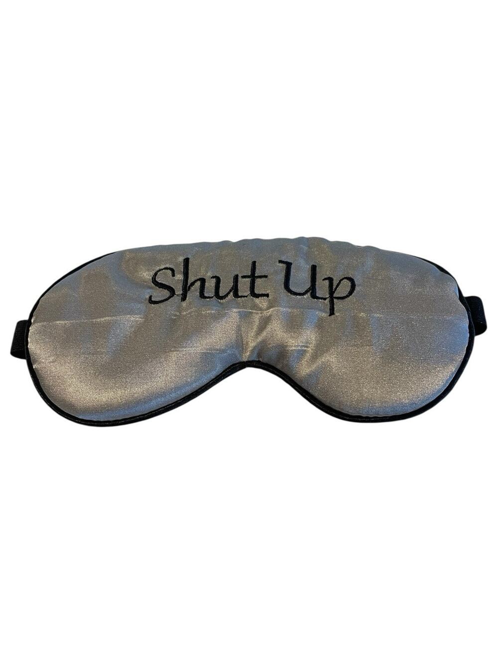 Embroidered Silk Sleep Mask